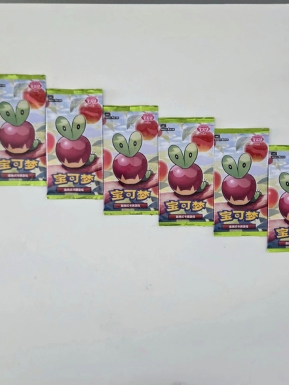 Pokémon TCG Gem Pack Vol. 6 Applin Sealed Chinese 6 Booster Pack